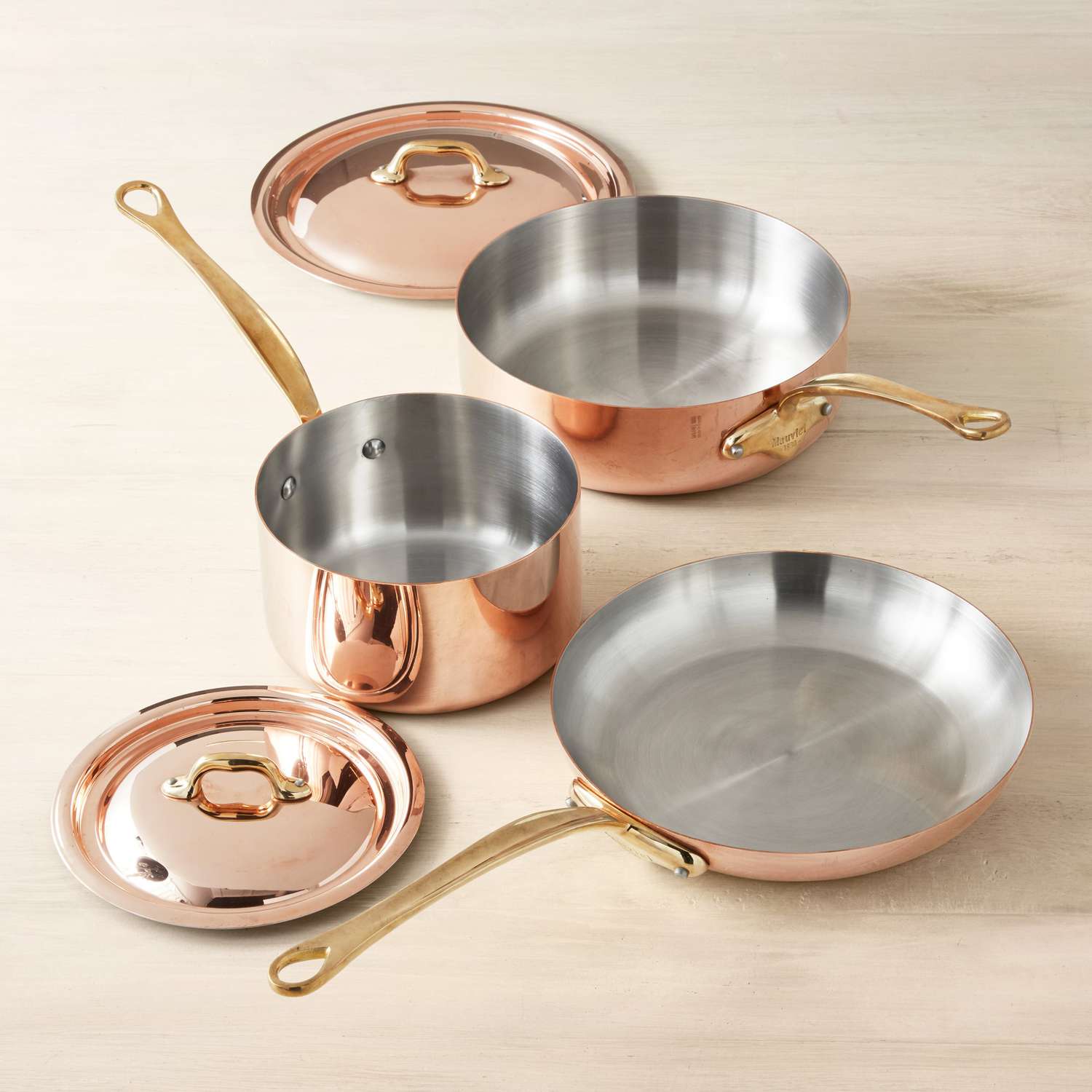 Mauviel Copper 5-Piece Cookware Set