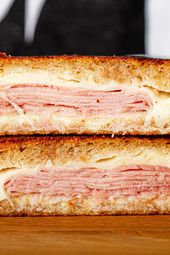 ham and cheese sandwich hero