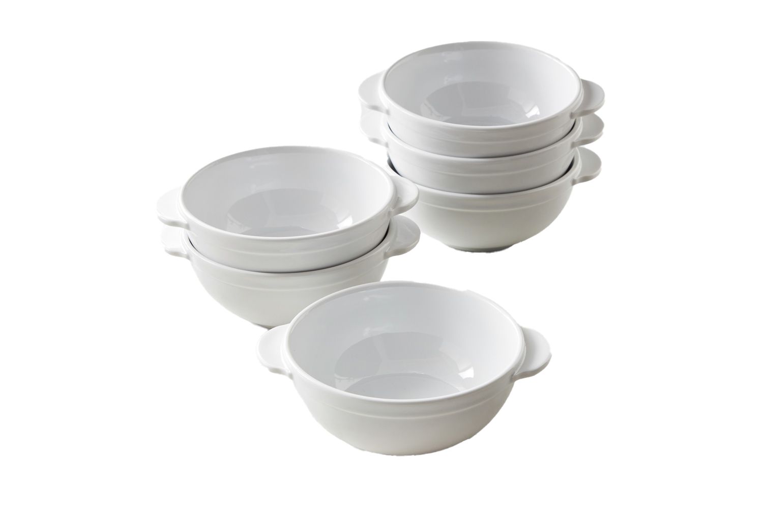 Williams Sonoma Pantry Soup Bowls with Handles, Set of 6