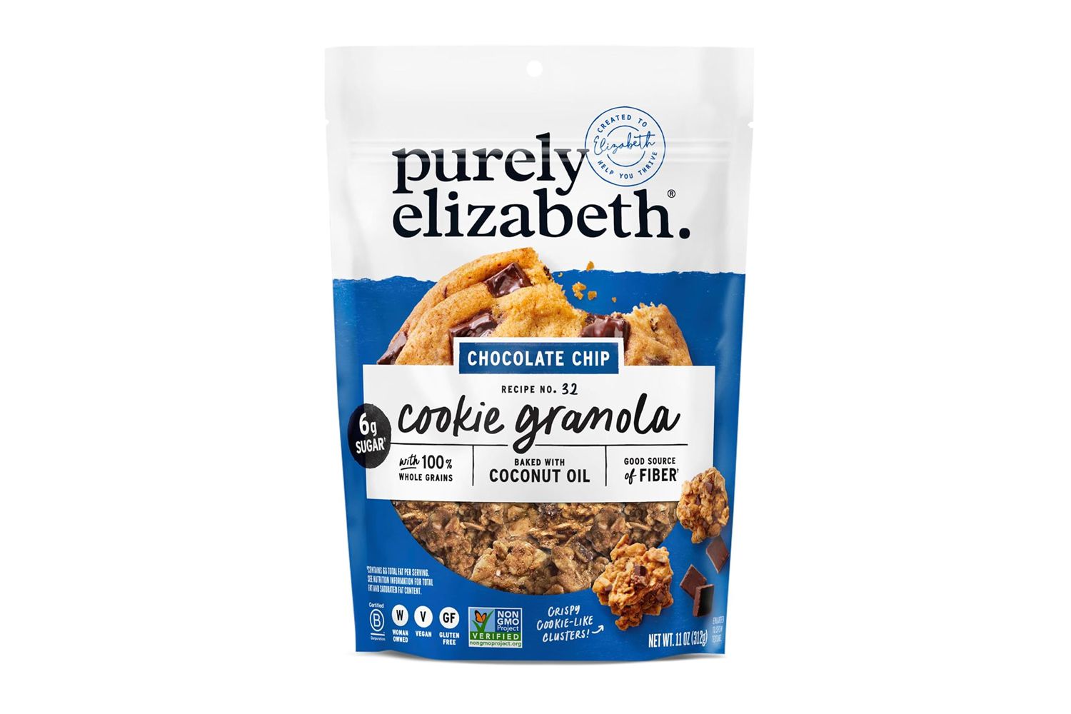 Purely Elizabeth Chocolate Chip Cookie Granola