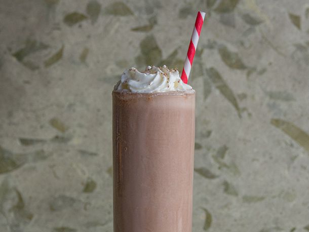 chocolate pumpkin milkshake