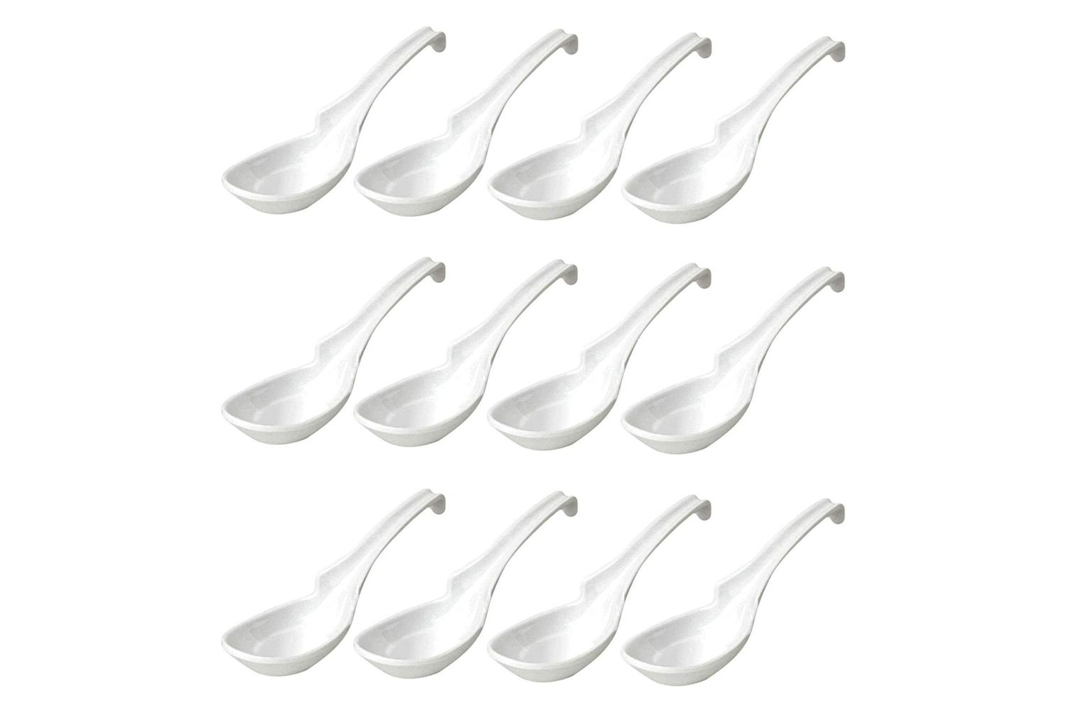 Amazon JapanBargain Set of 12 Chinese Soup Spoons