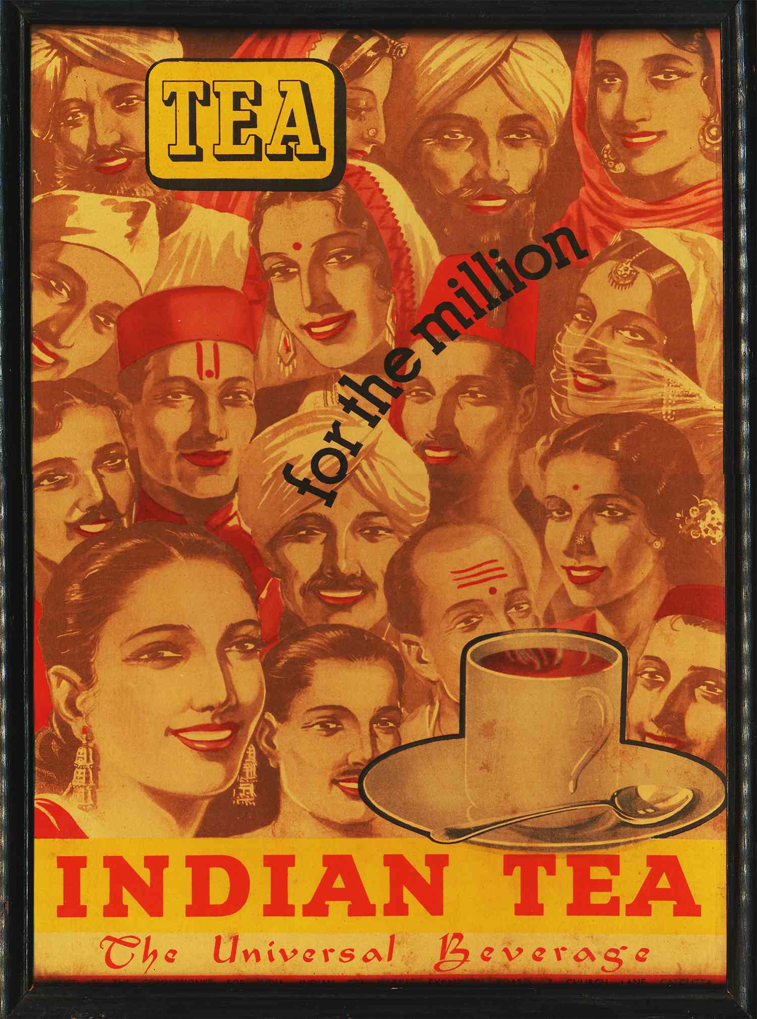 An advertisement for Indian tea.