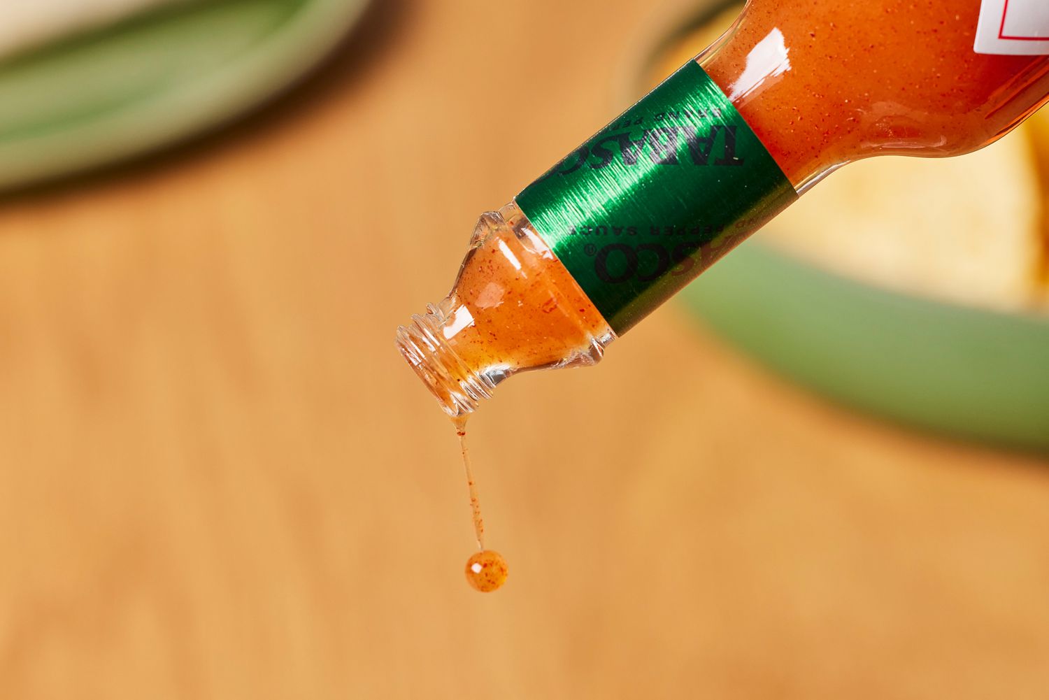 Tabasco Original Red SauceTabasco Original Red Sauce being poured