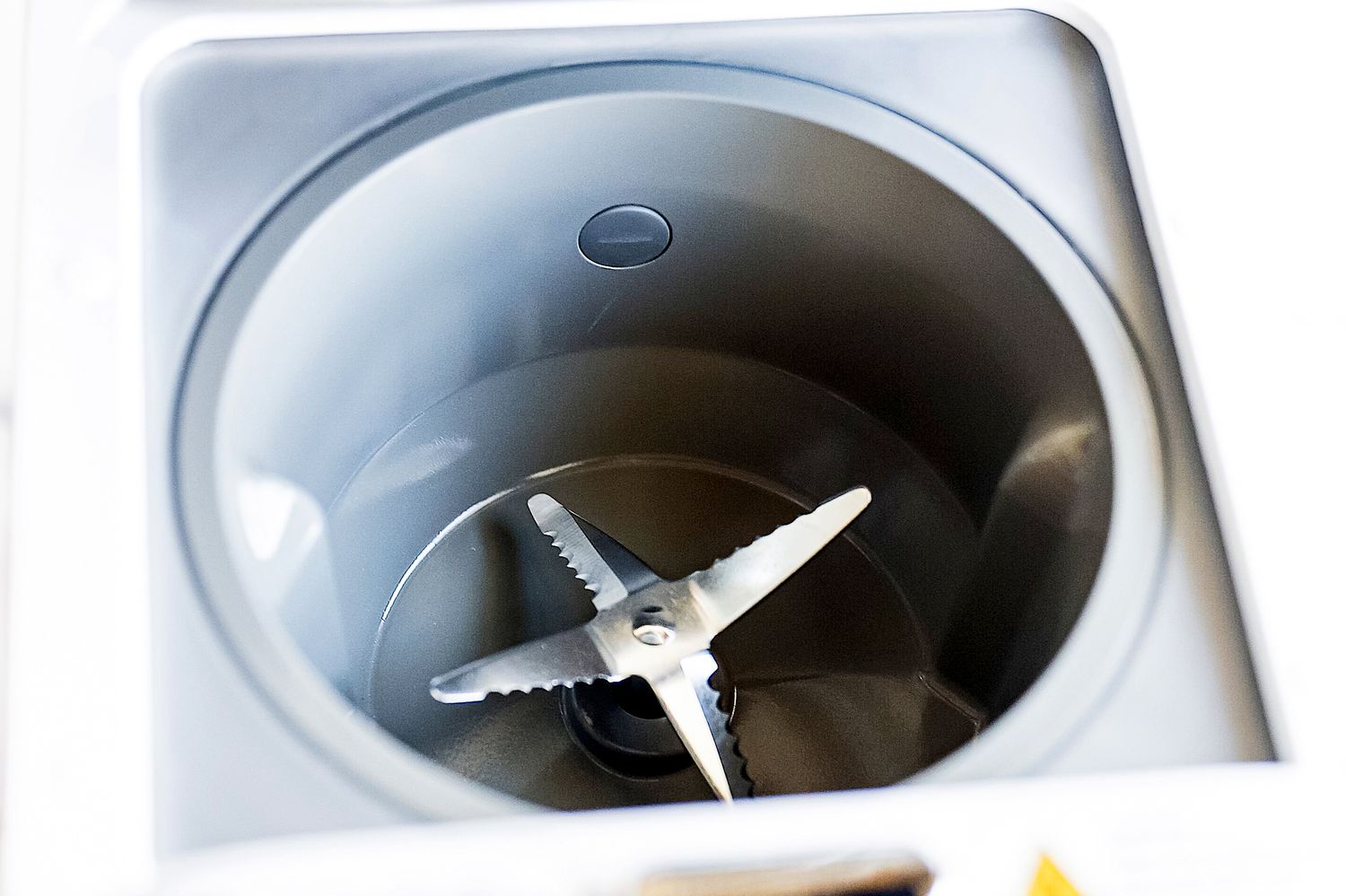 closeup of the blades on the chefwave nut milk maker