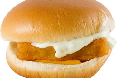 A McDonald's Filet-O-Fish Sandwich