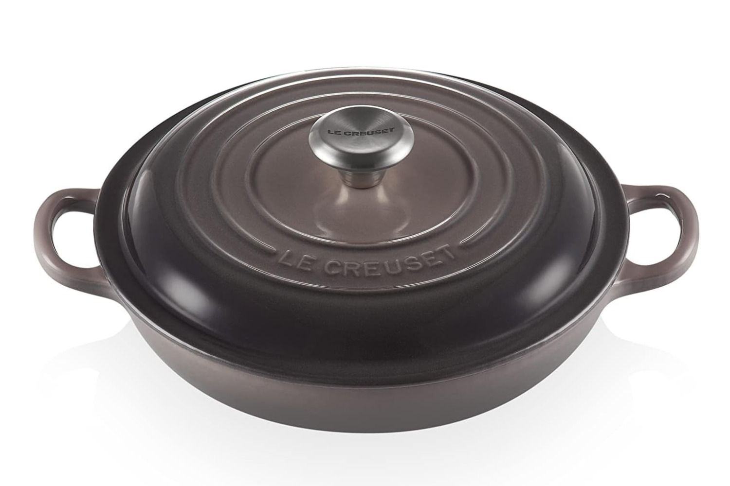 Le Creuset Enameled Cast Iron Signature Braiser 1.5 qt Oyster