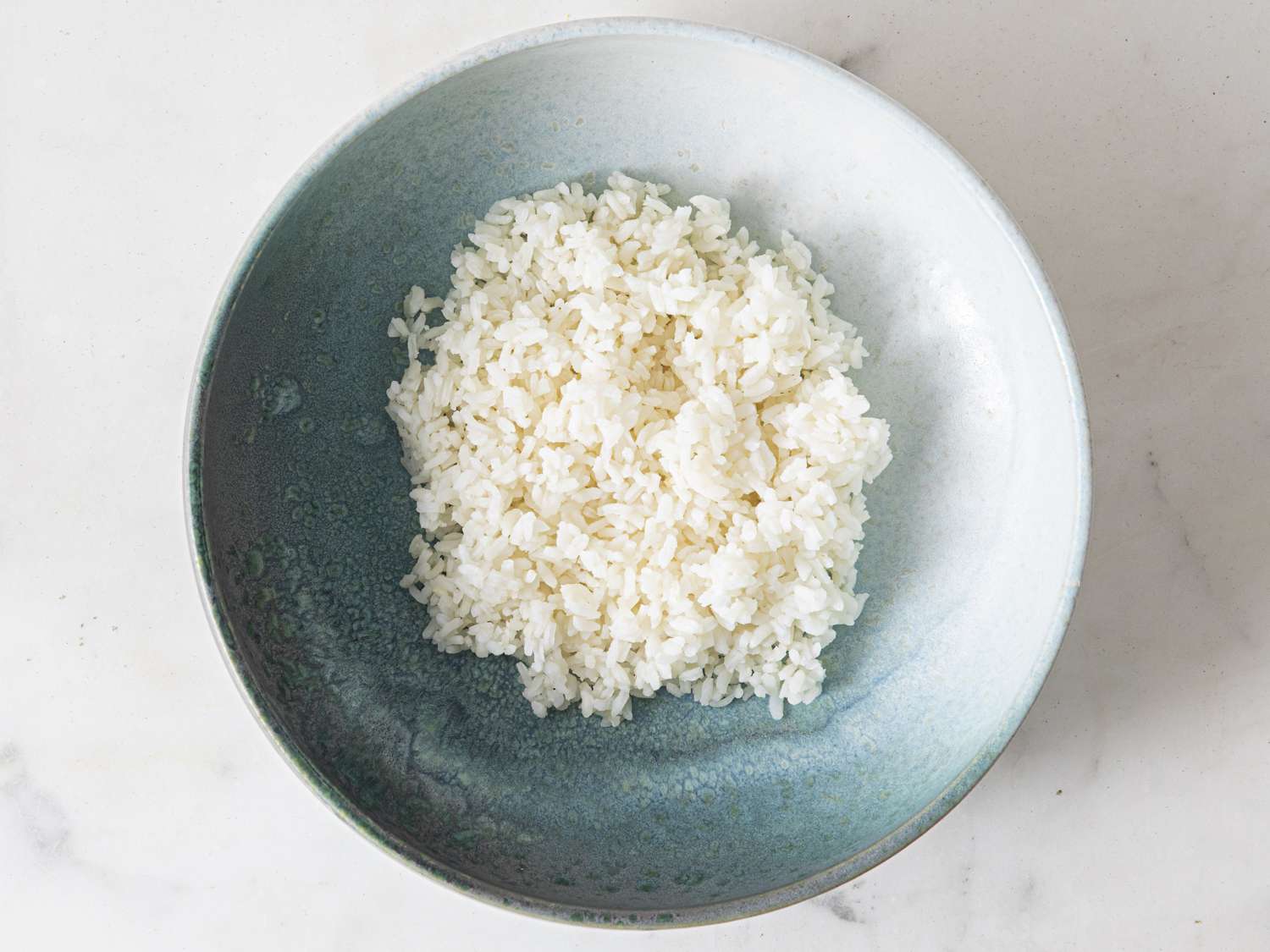 A single serving of rice