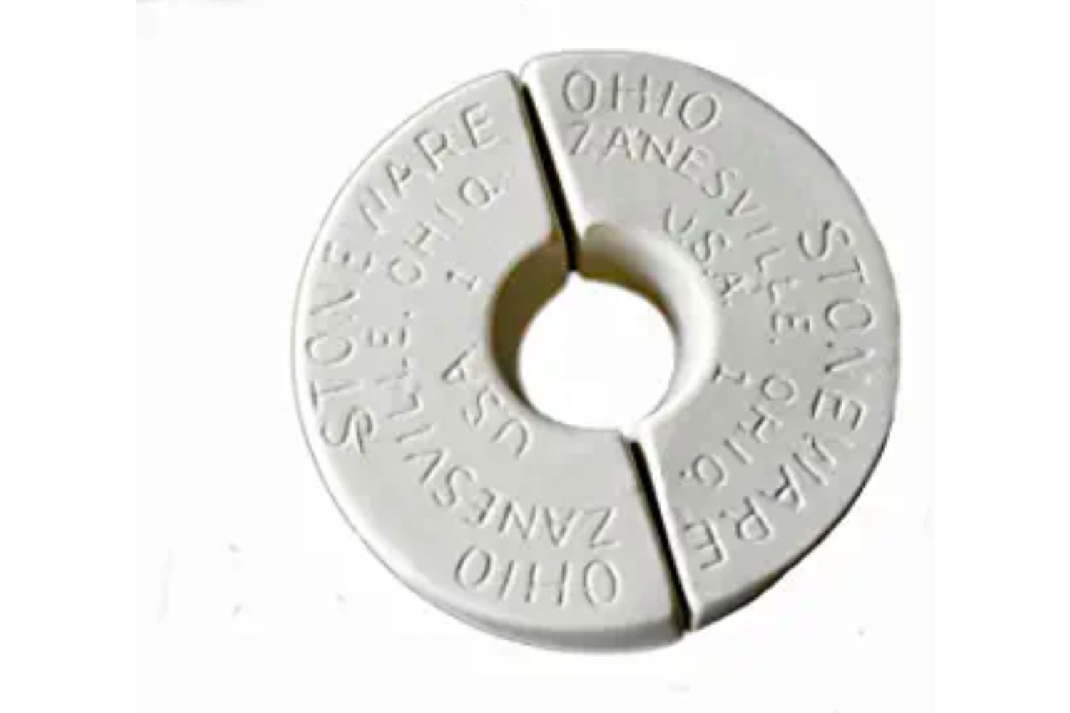 Ohio Stoneware 1 Gallon Preserving Crock Weight,Brown 