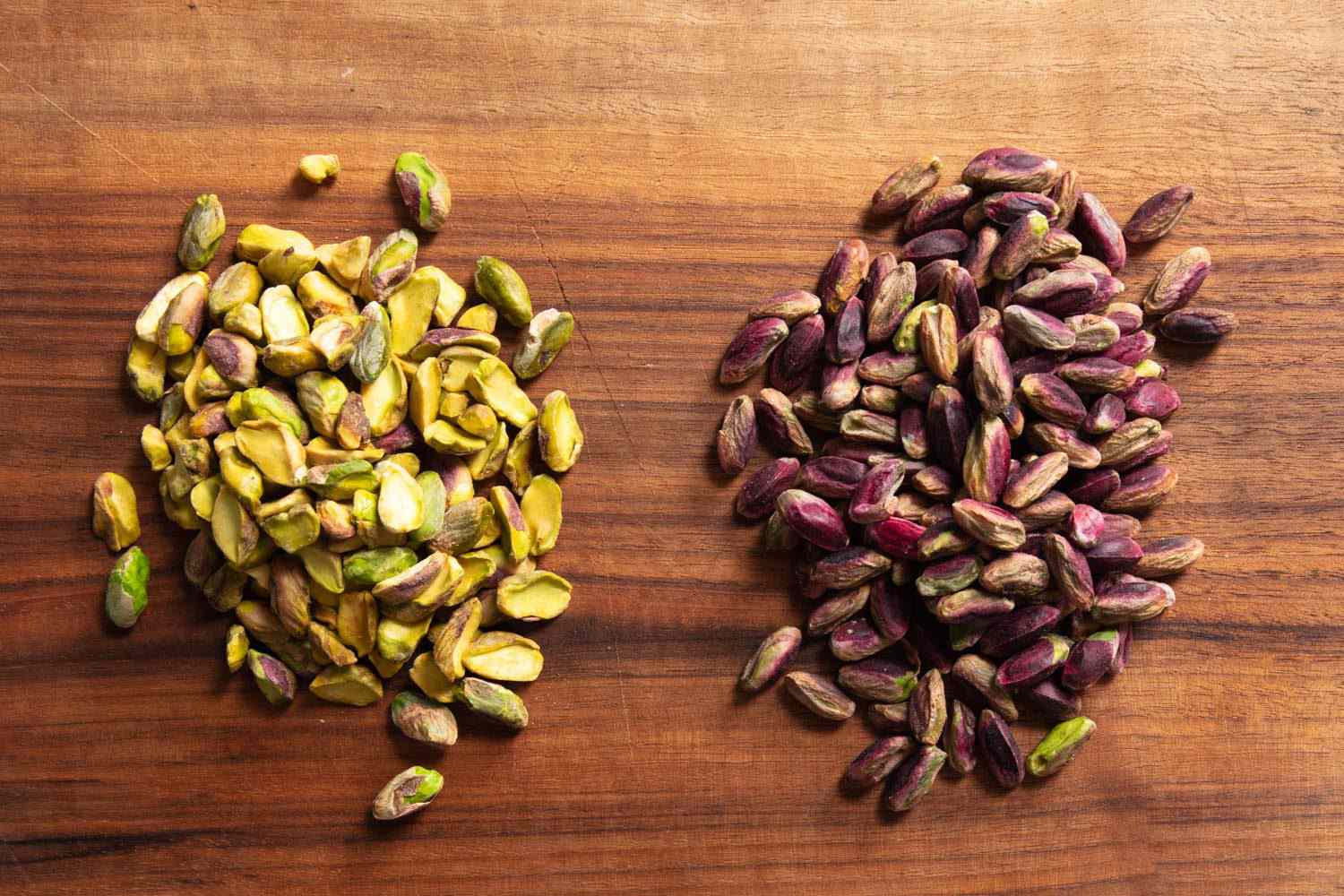different pistachio cultivars