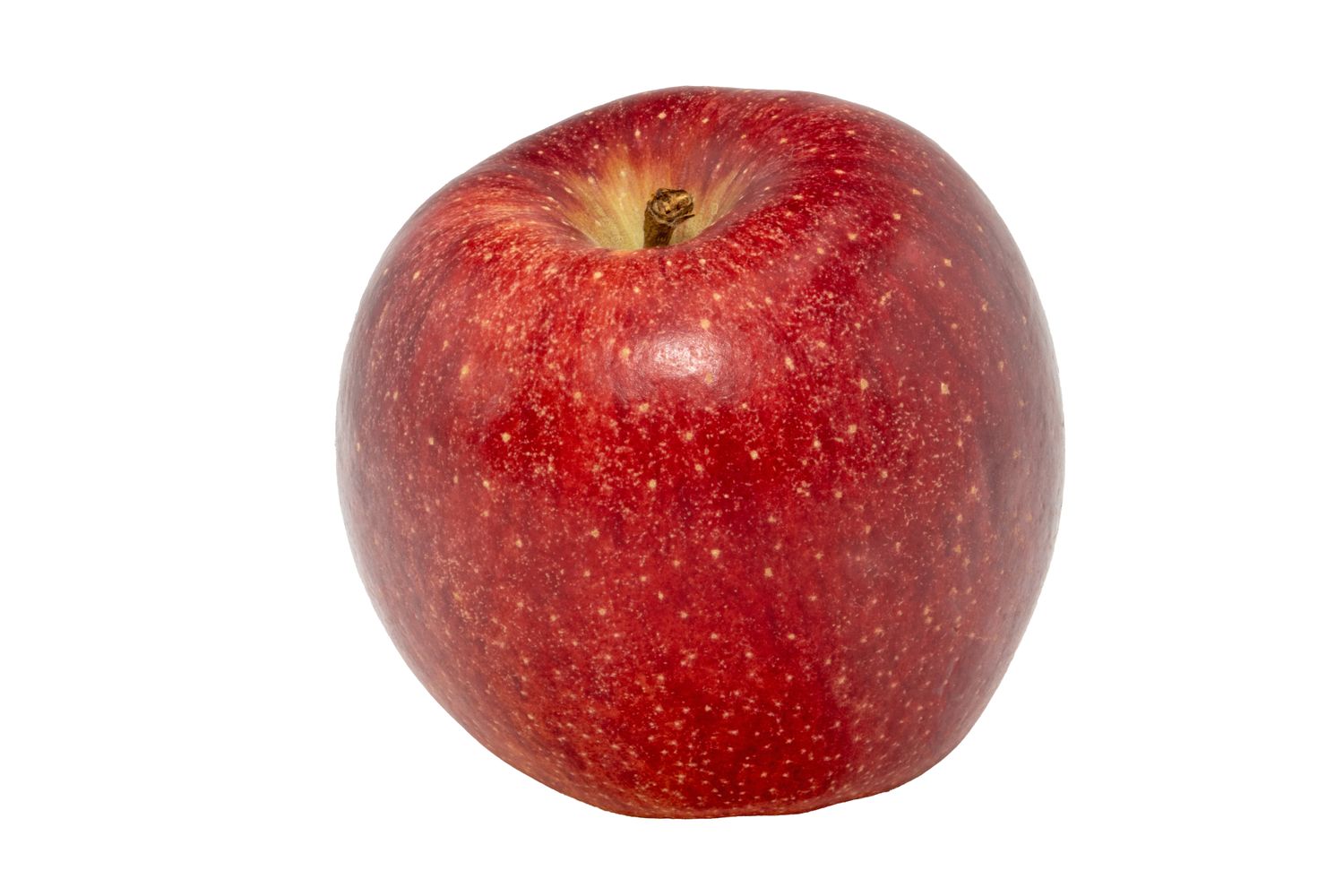One red apple