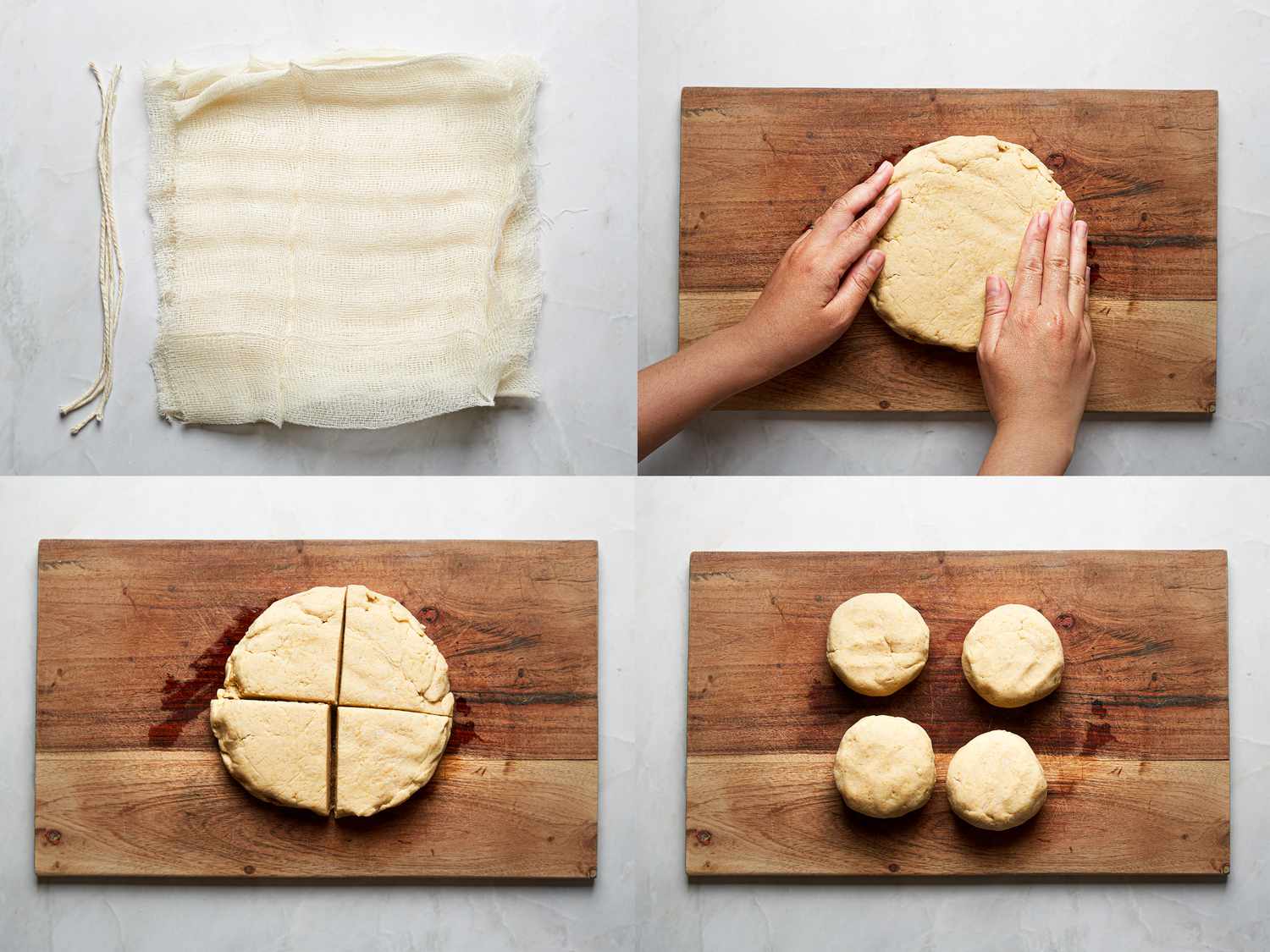 Overhead view of topik step