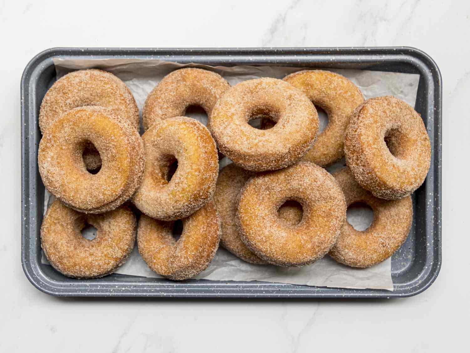 plate of potato doughnuts