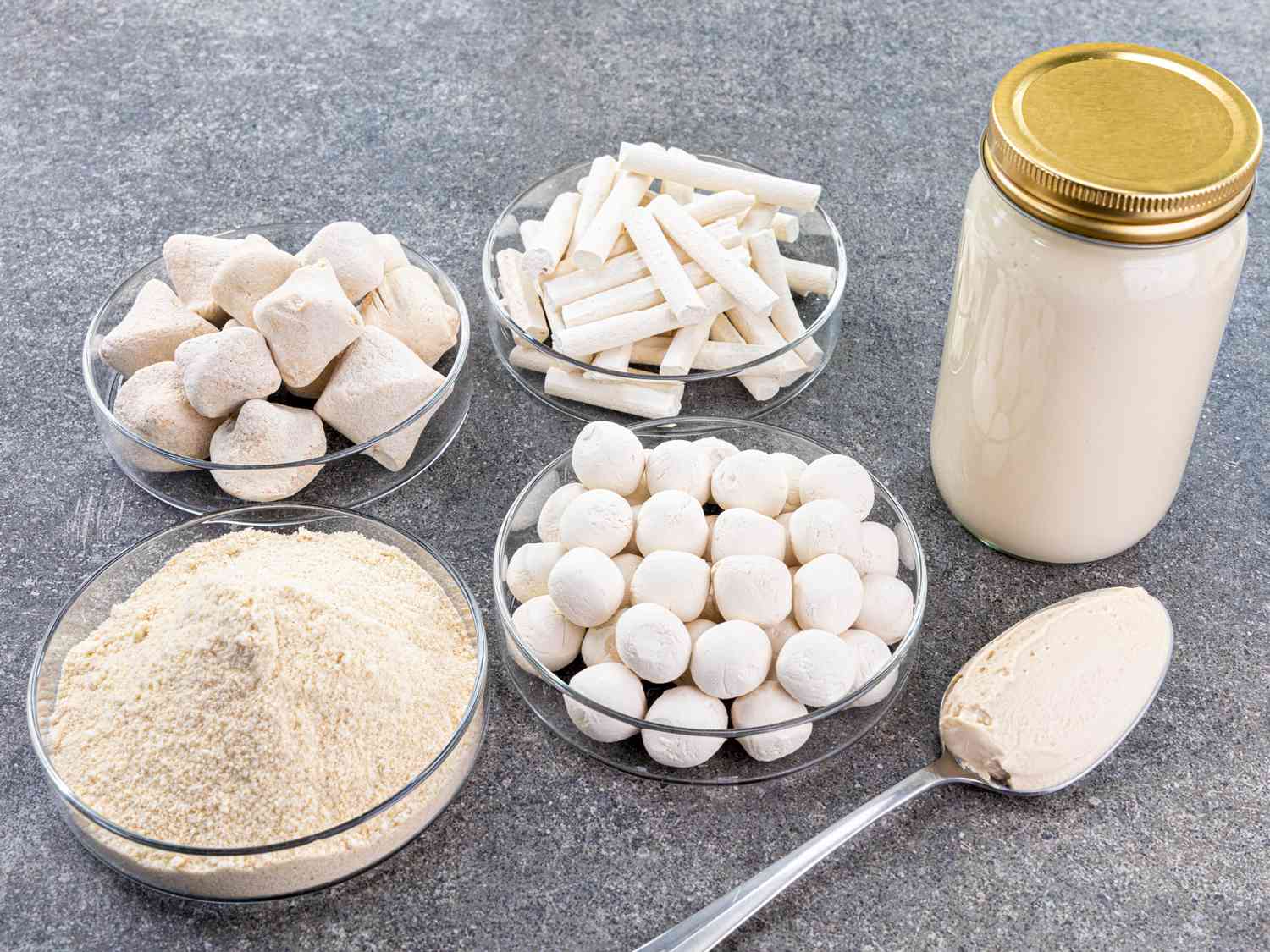 Dairy essentials in a Persian pantry