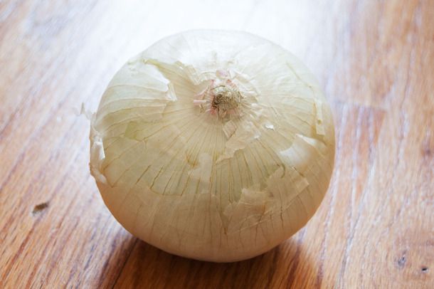 whole white onion