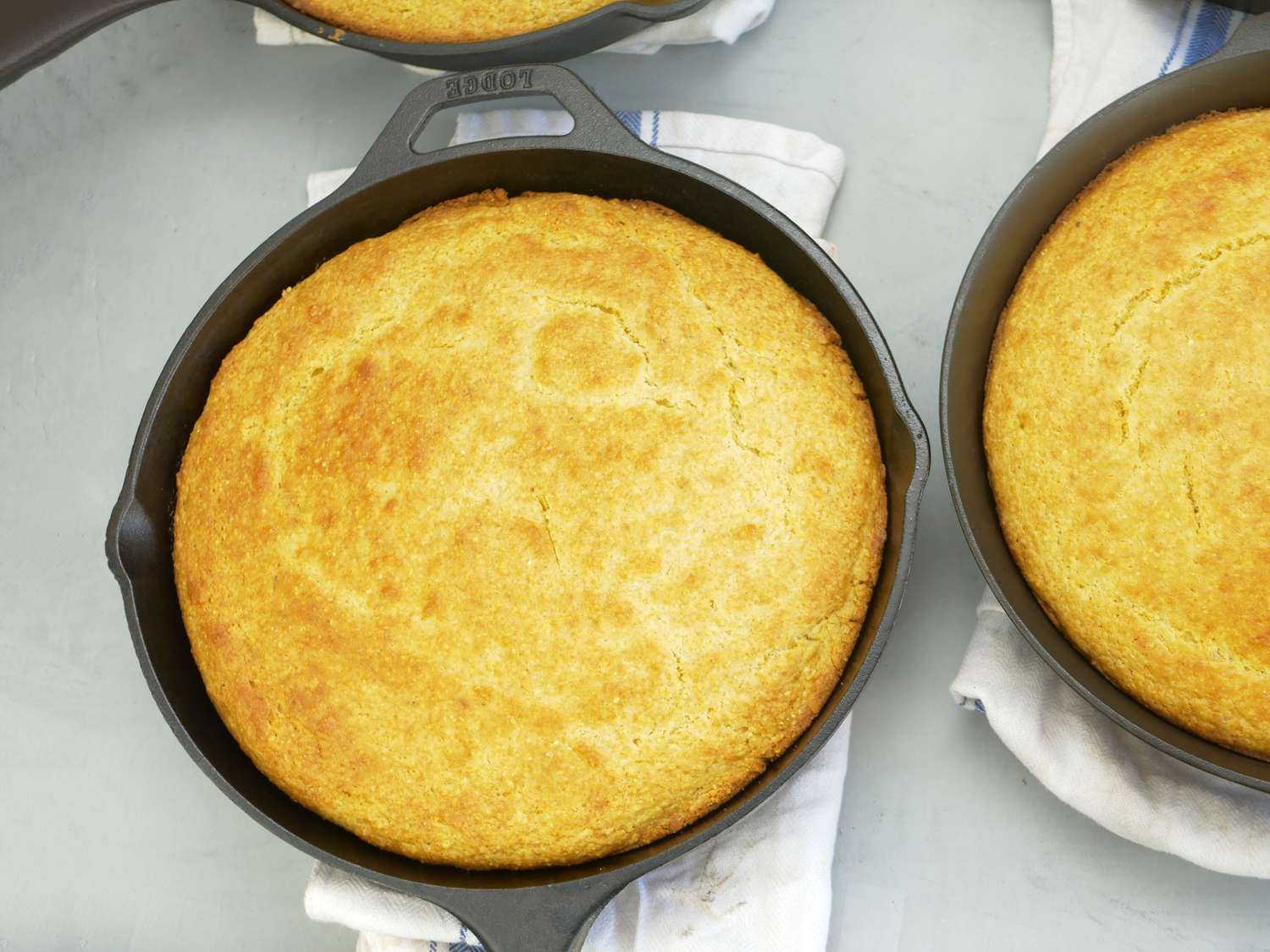 cornbread in the lodge skillet