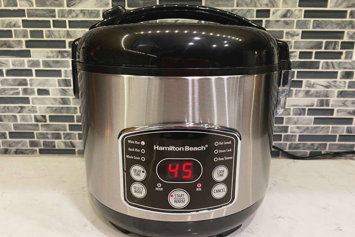 Hamilton Beach Digital Programmable Rice Cooker & Food Steamer