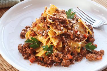 slow roasted bolognese