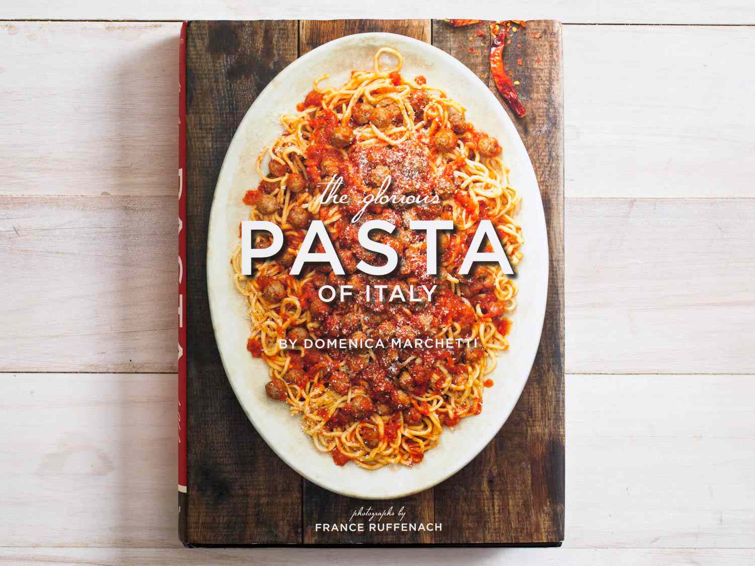 the cover of the glorious pasta of italy by domenica marchetti 