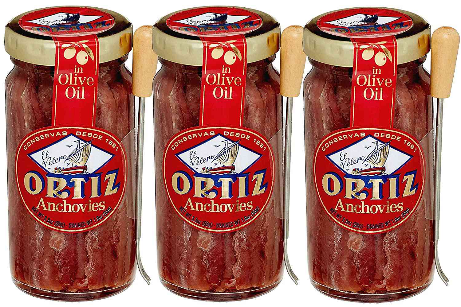 Ortiz Anchovies (3-Pack)