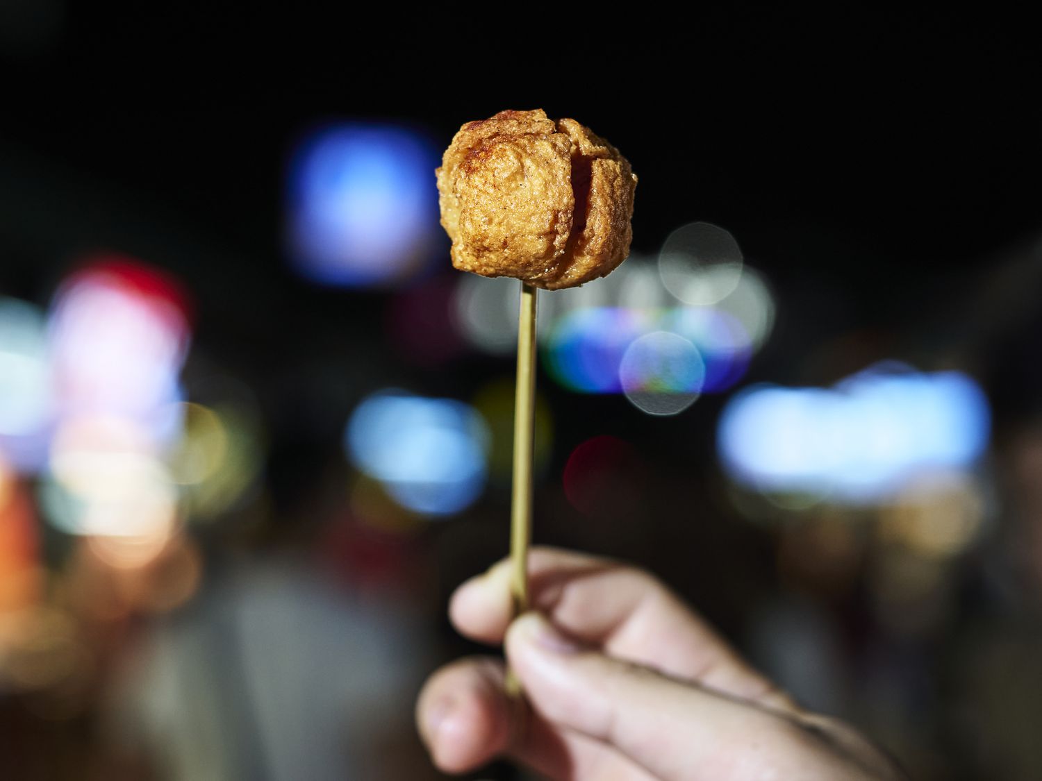 Fish ball on a stick 