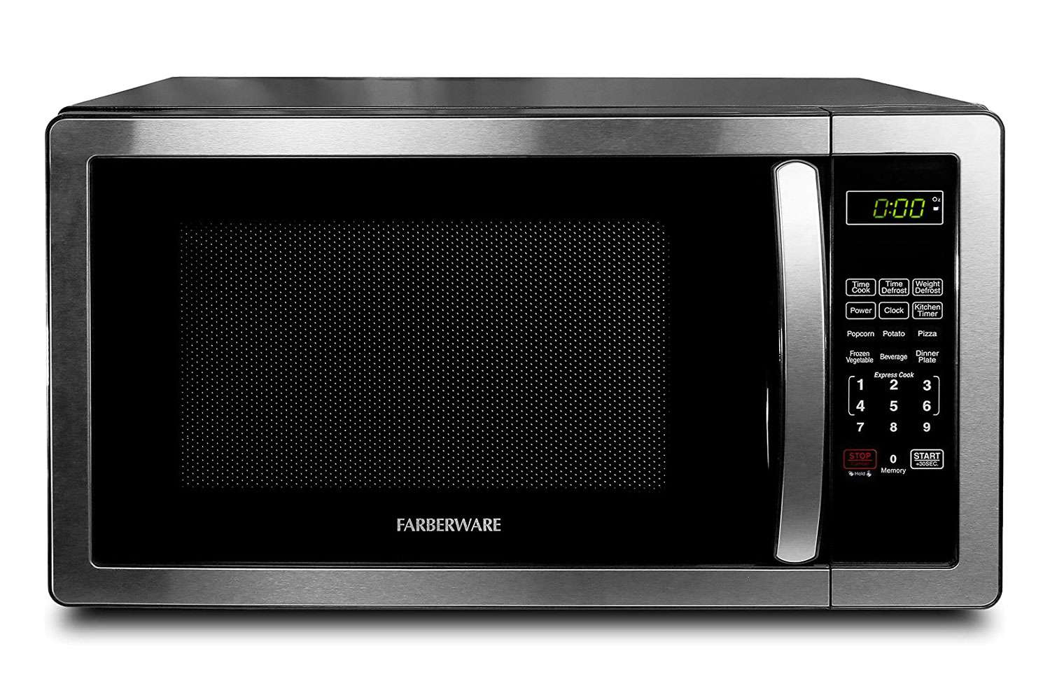 Farberware FMO11AHTBKB Stainless Steel Countertop Microwave Oven