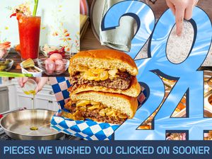 Collage of recipe and article photos