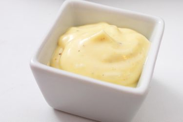 A small dish of foolproof two-minute aioli. 
