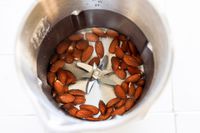 the alfabot carafe full of almonds
