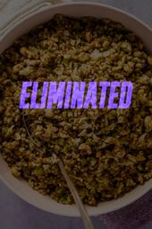 Dirty Rice Eliminated Graphic