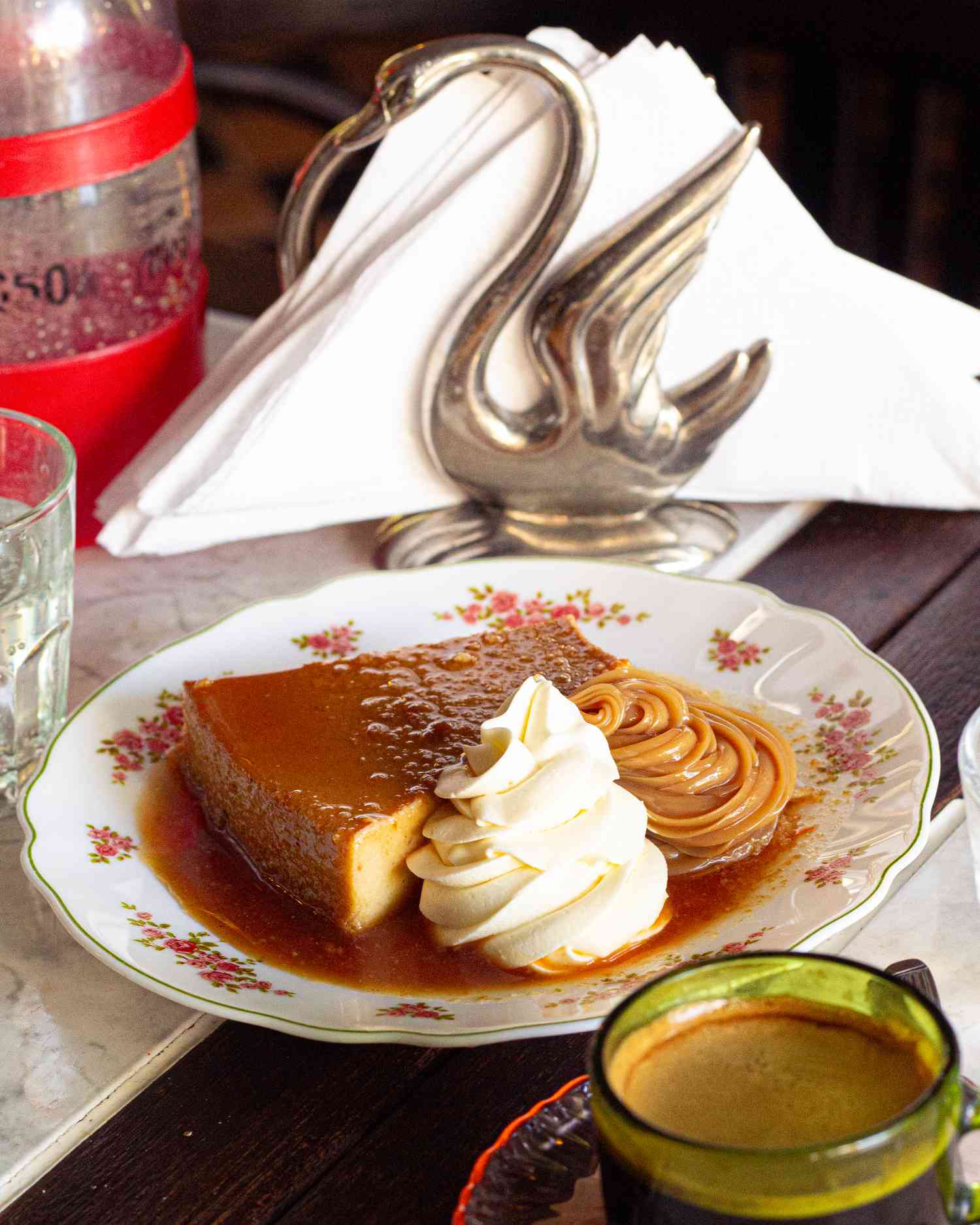 View of dessert from Buenos Aires