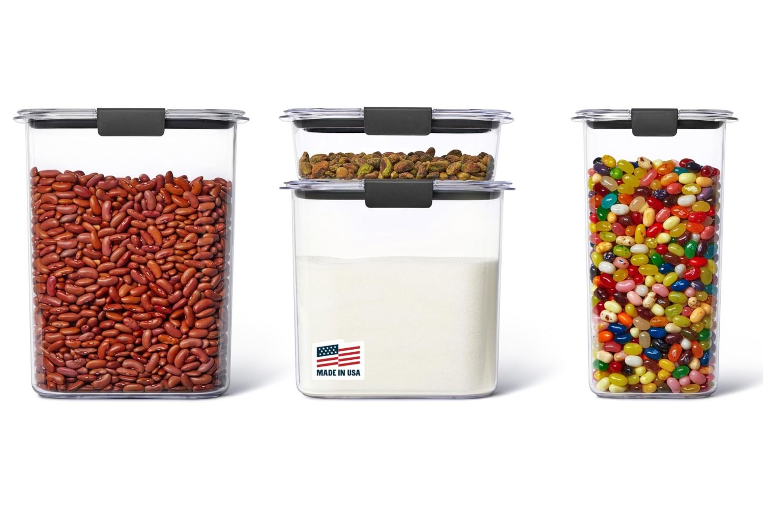 Rubbermaid Brilliance Pantry Food Storage Container Set