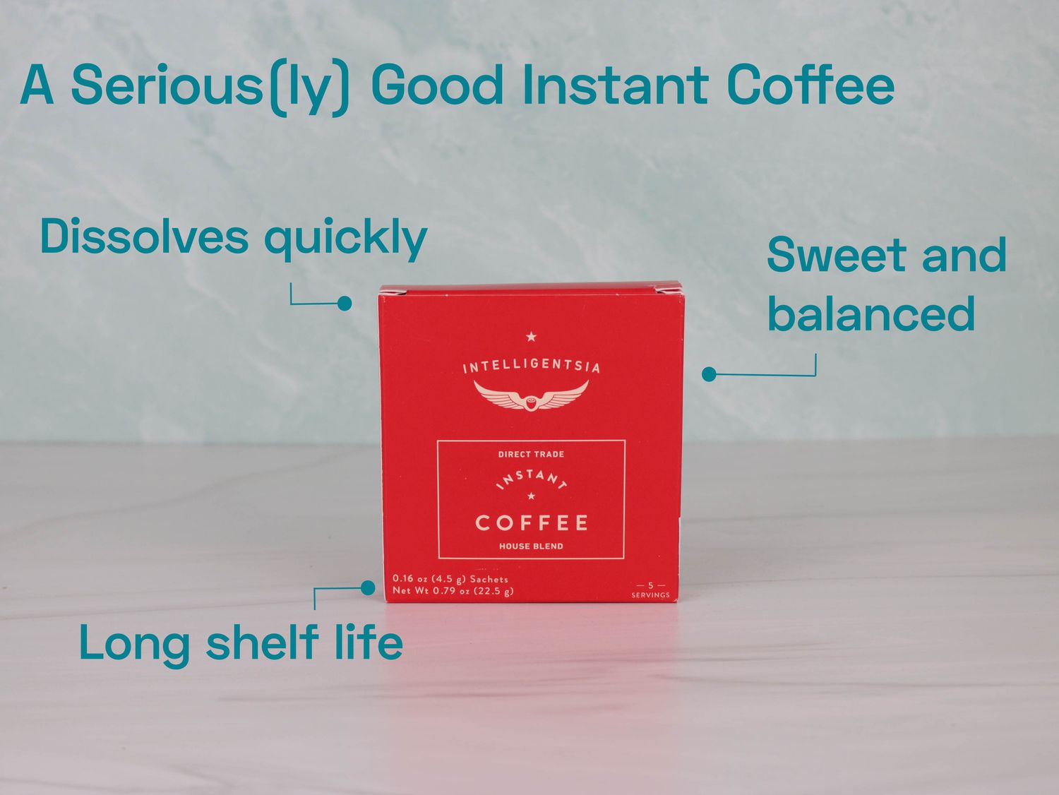 a chart showing all the things that make an instant coffee great