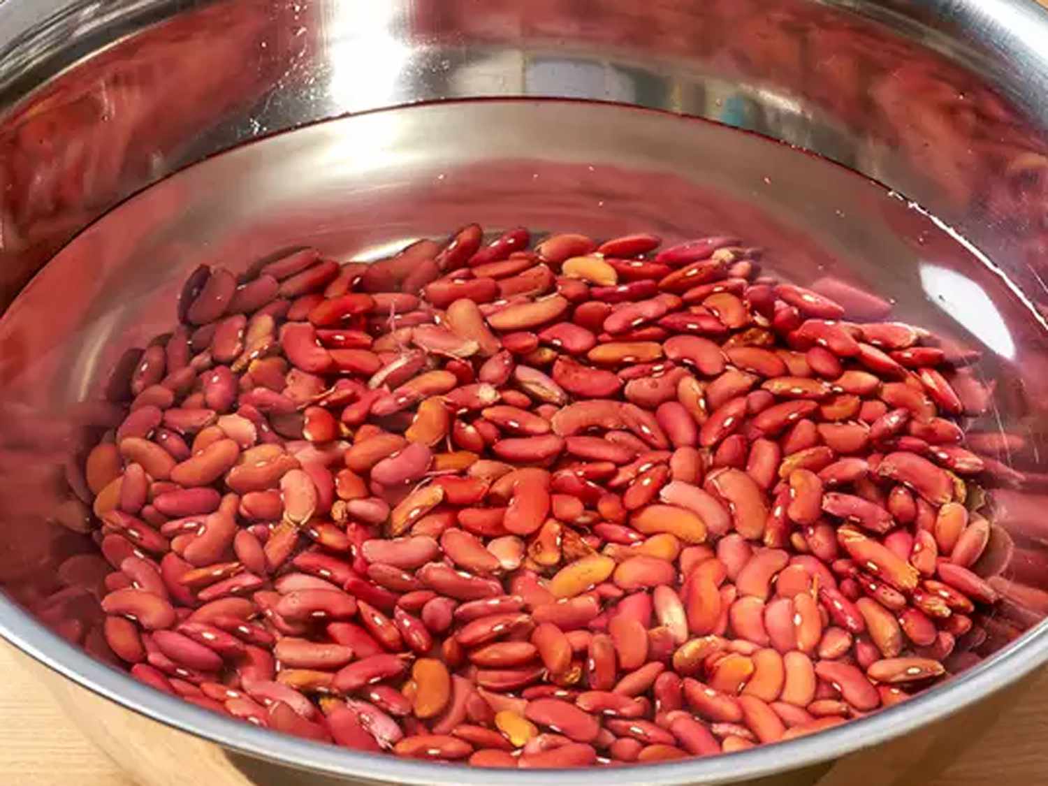Kidney Beans soaking