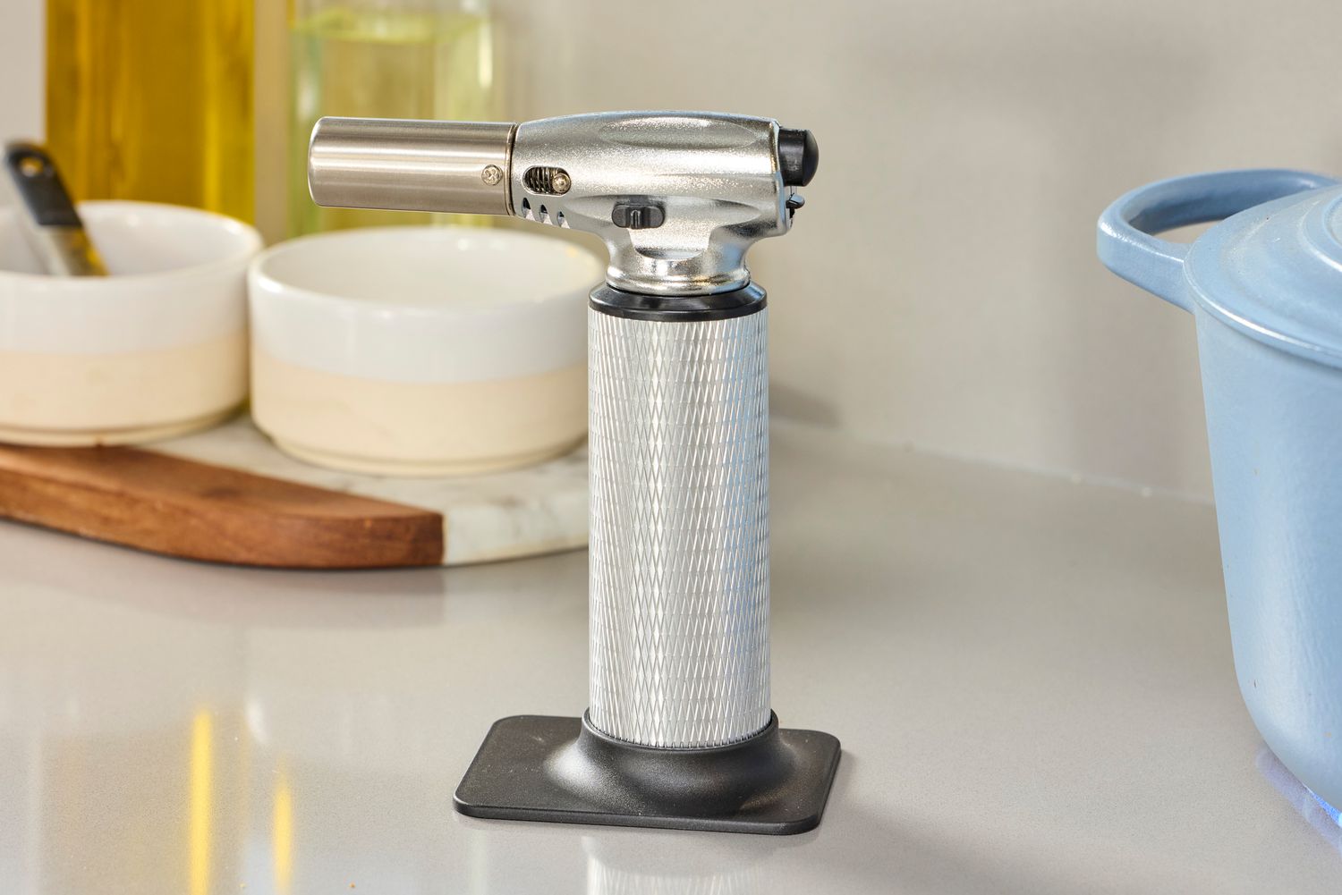 the messermeister torch in a kitchen