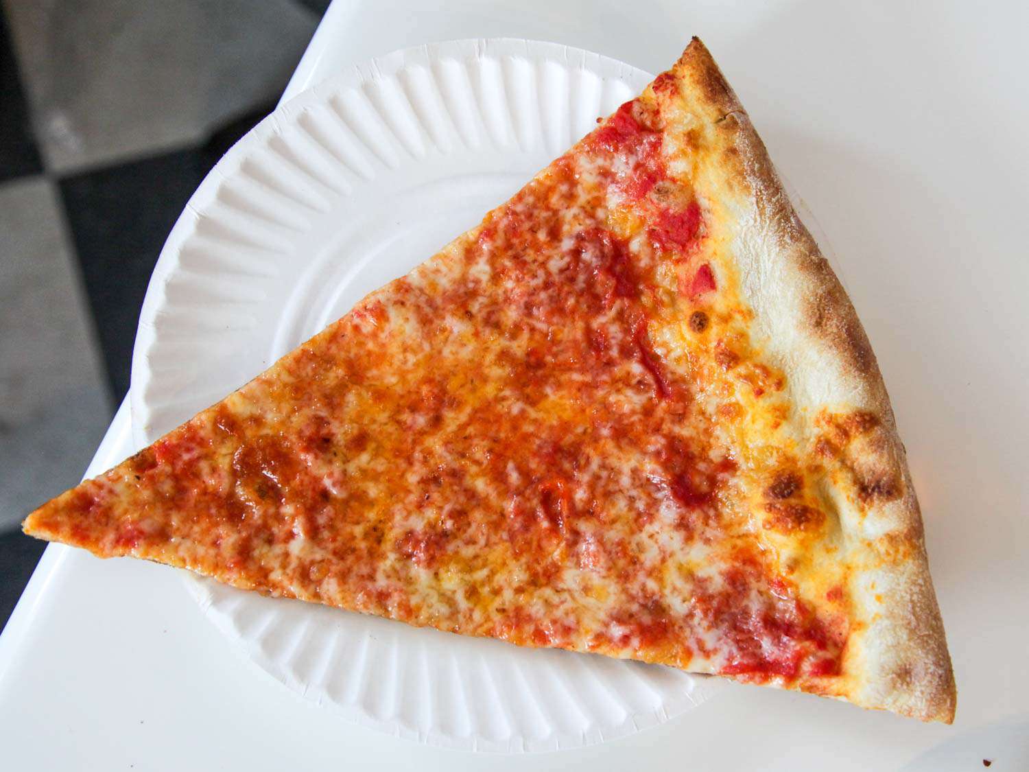 Cheese slice from Williamsburg Pizza