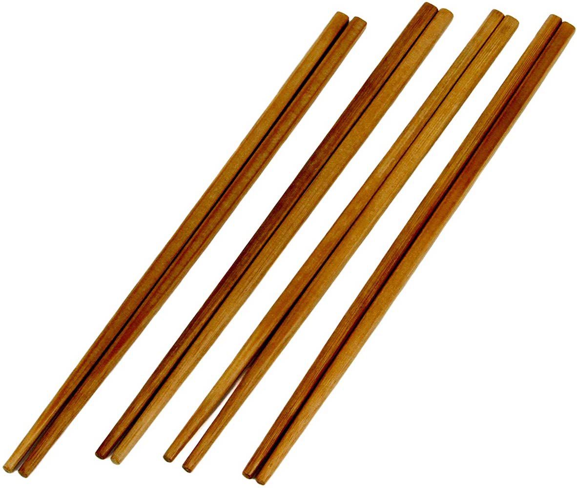 Chef Craft Bamboo Chopsticks, Set of Four