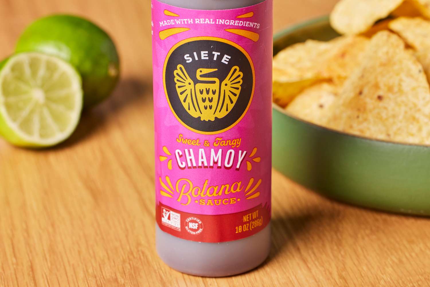 Close up of Siete Family Foods Chamoy Botana Sauce