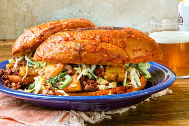 Side view of Pambazo