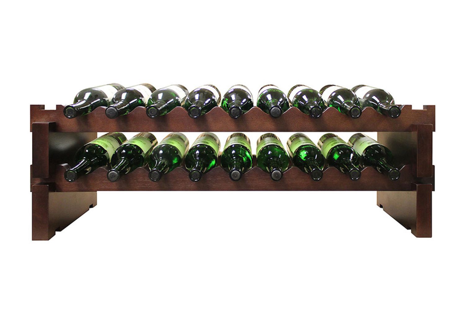 Williams Sonoma Walnut Wine Rack