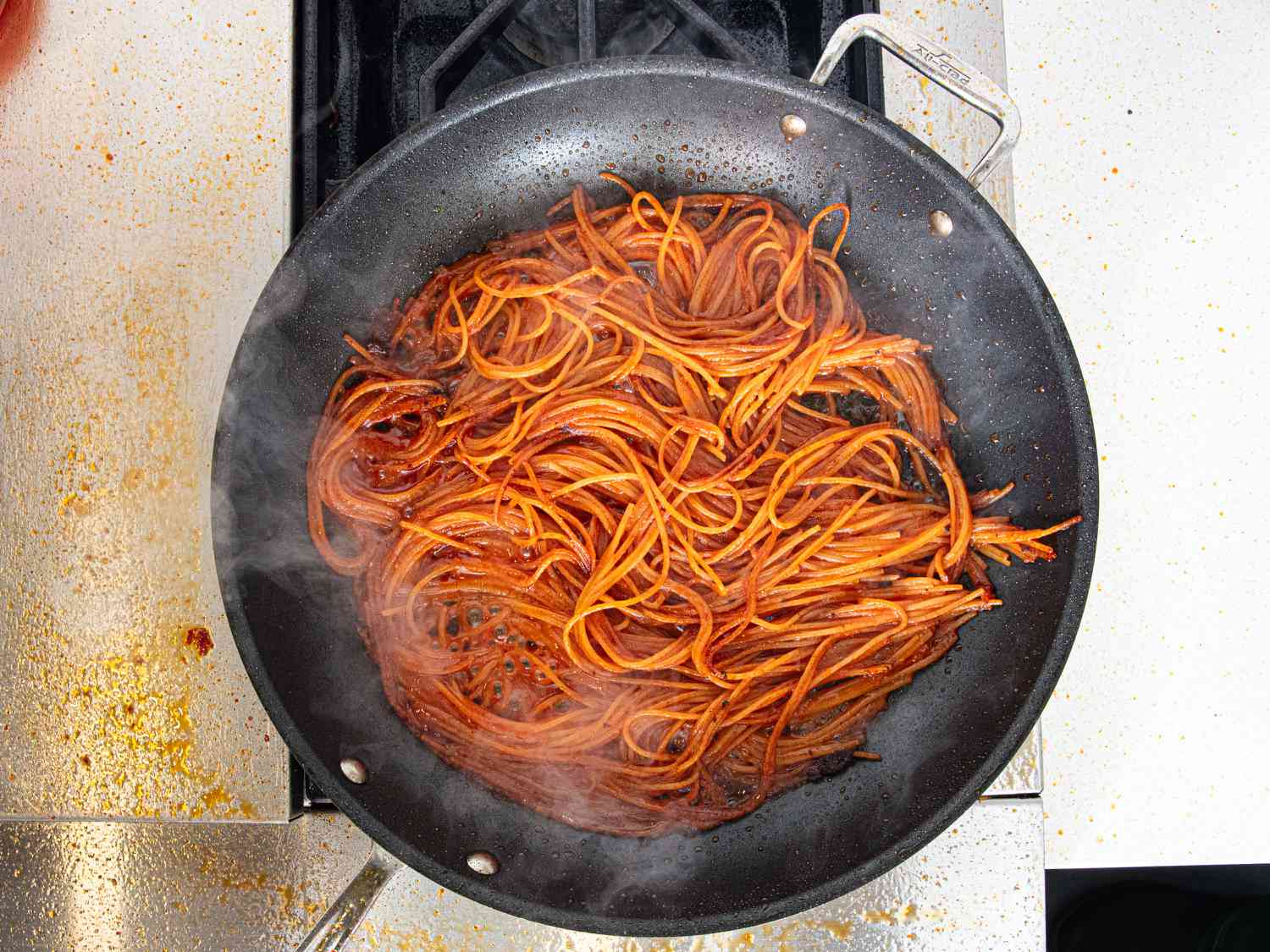 Overhead view of mess