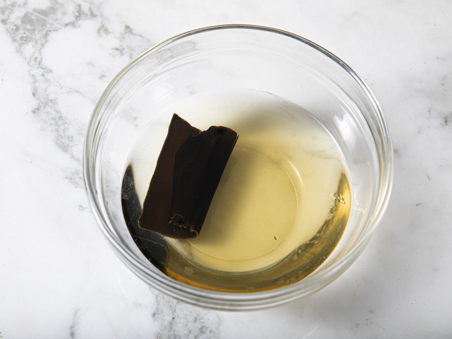 Sushi vinegar in a bowl