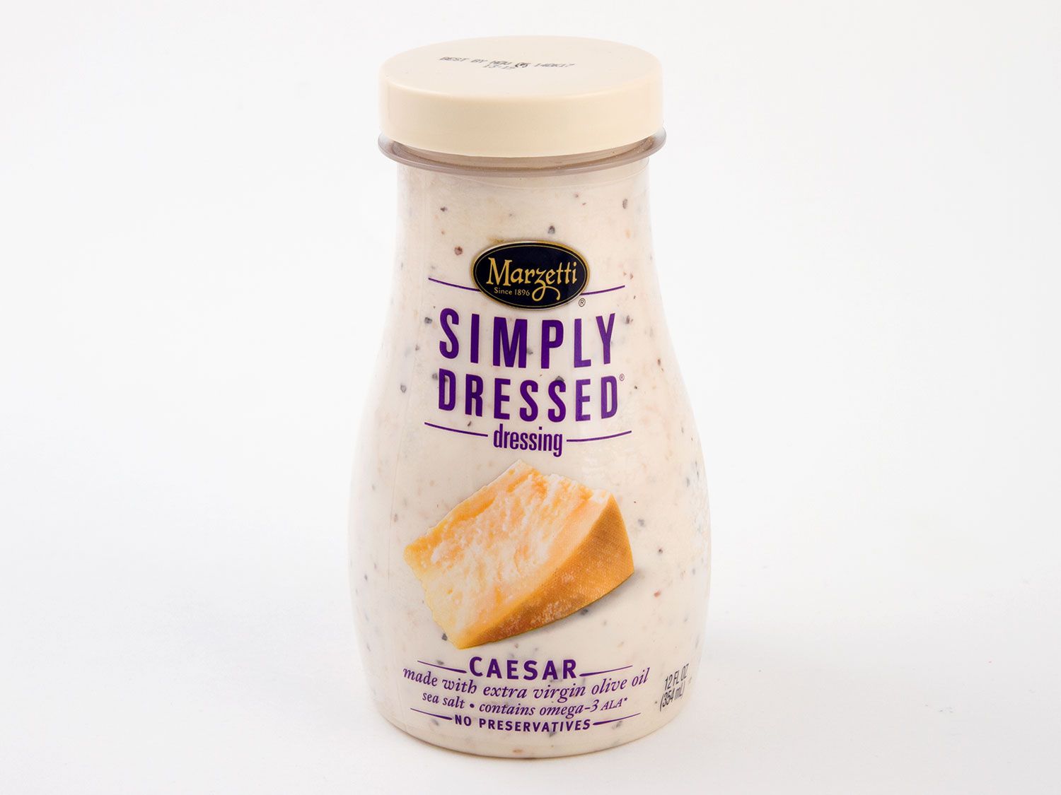A bottle of Marzetti Simply Dressed Dressing.