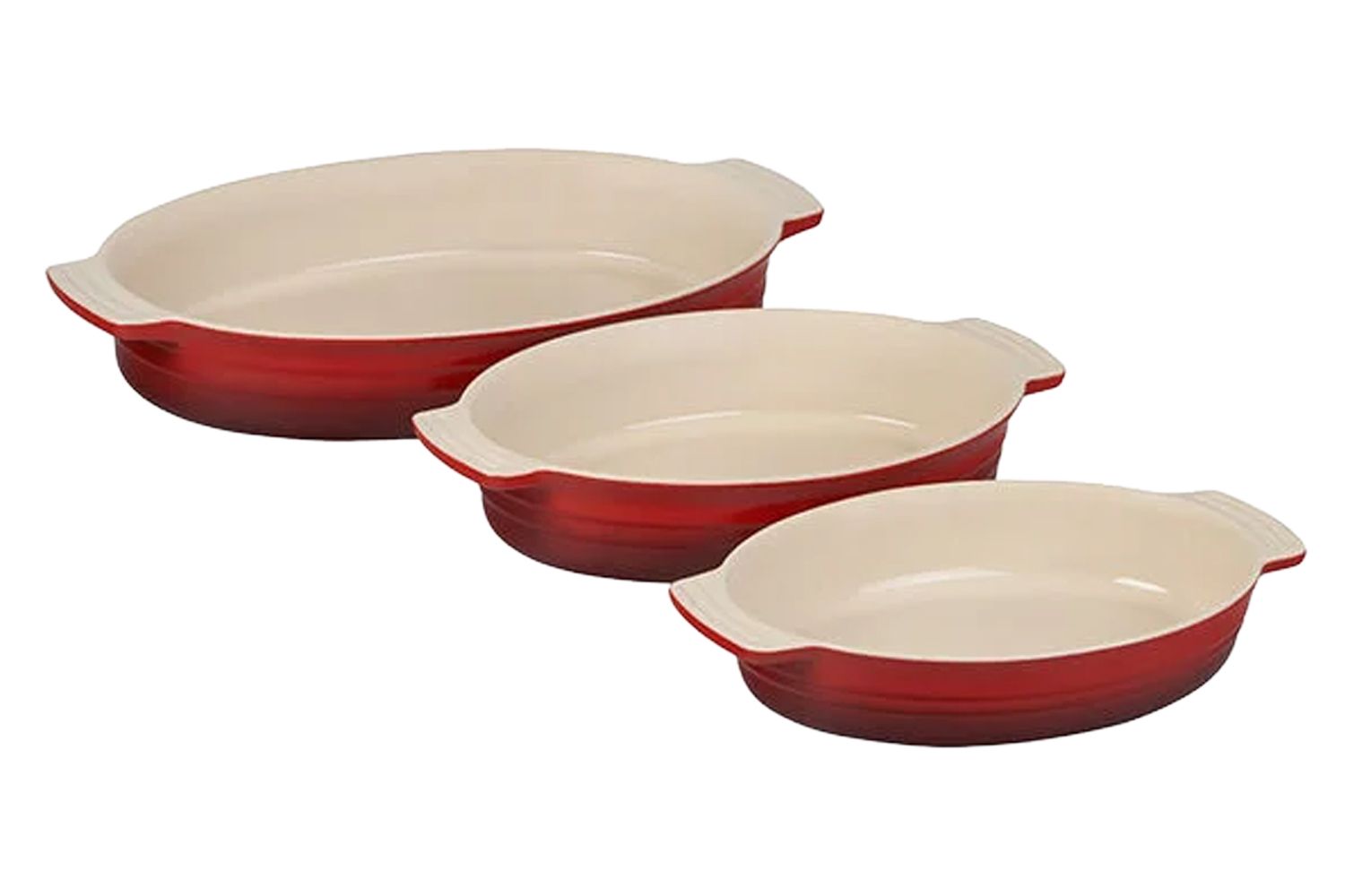 Classic 3 Piece Oval Baking Dish Set 