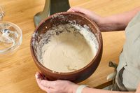 Whipped cream made in the KitchenAid Design Series Evergreen Stand Mixer