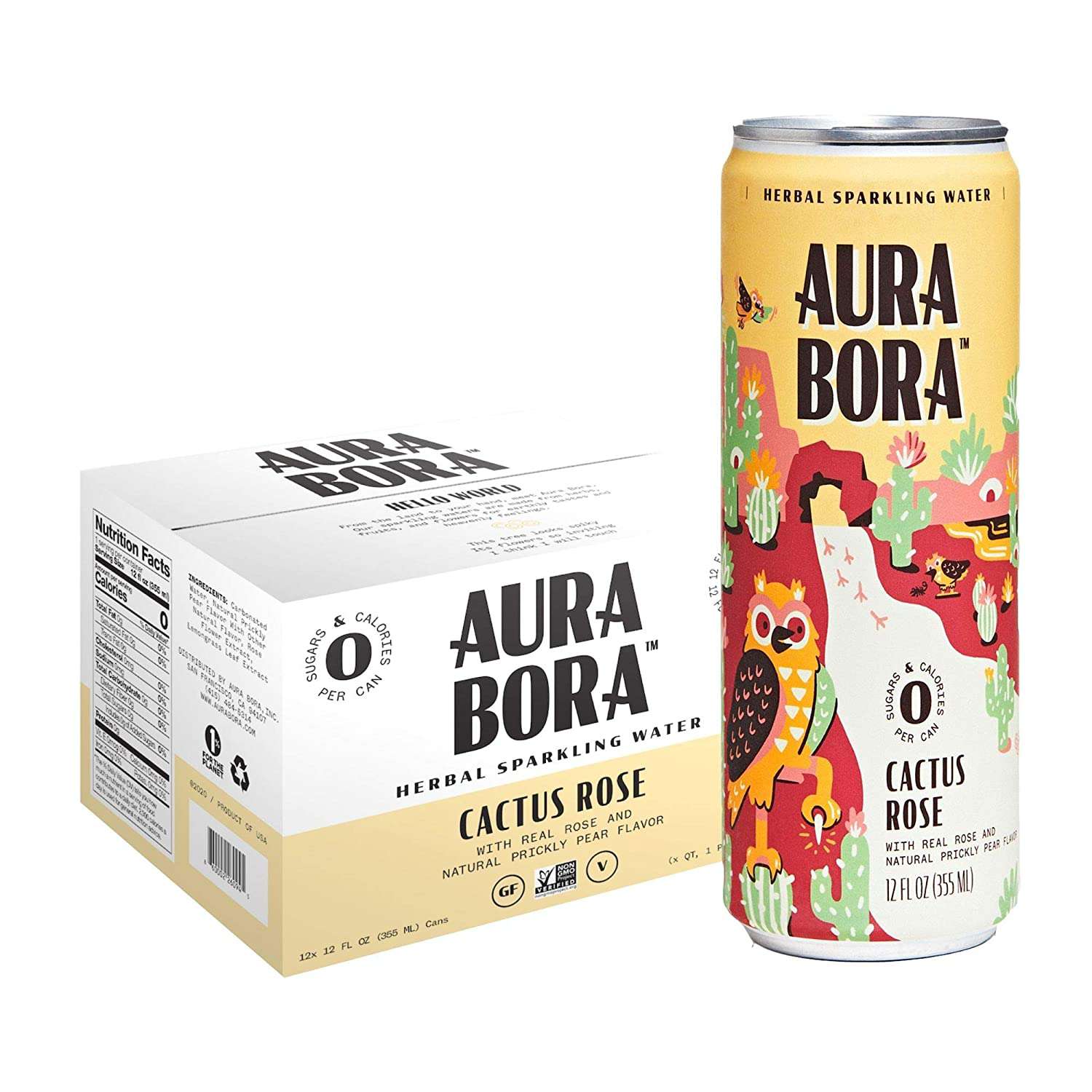 Aura Bora Sparkling Water