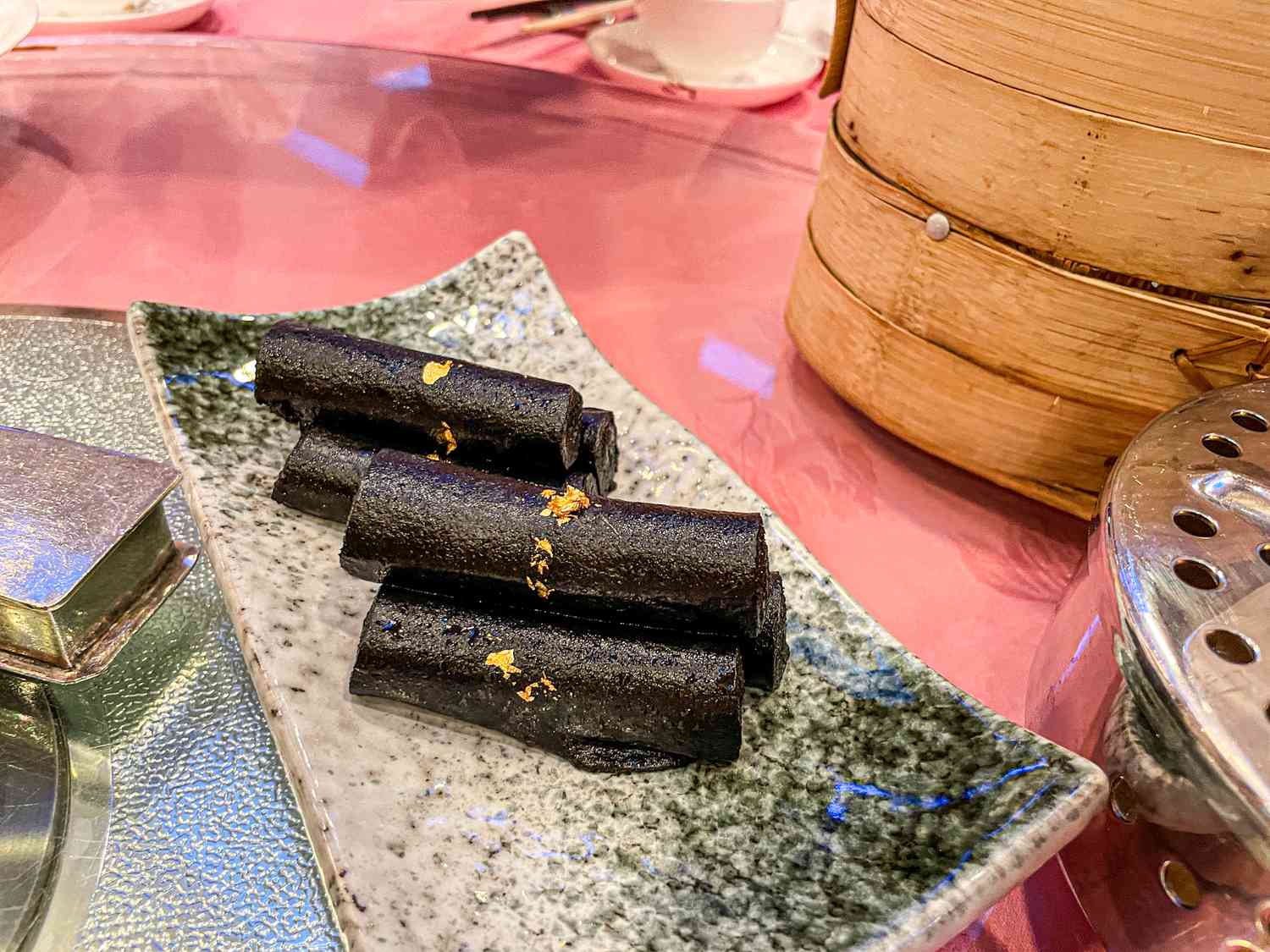 A traditional dim sum dish