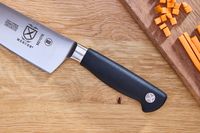 The handle of the Mercer Culinary 8-Inch Genesis Chef's Knife