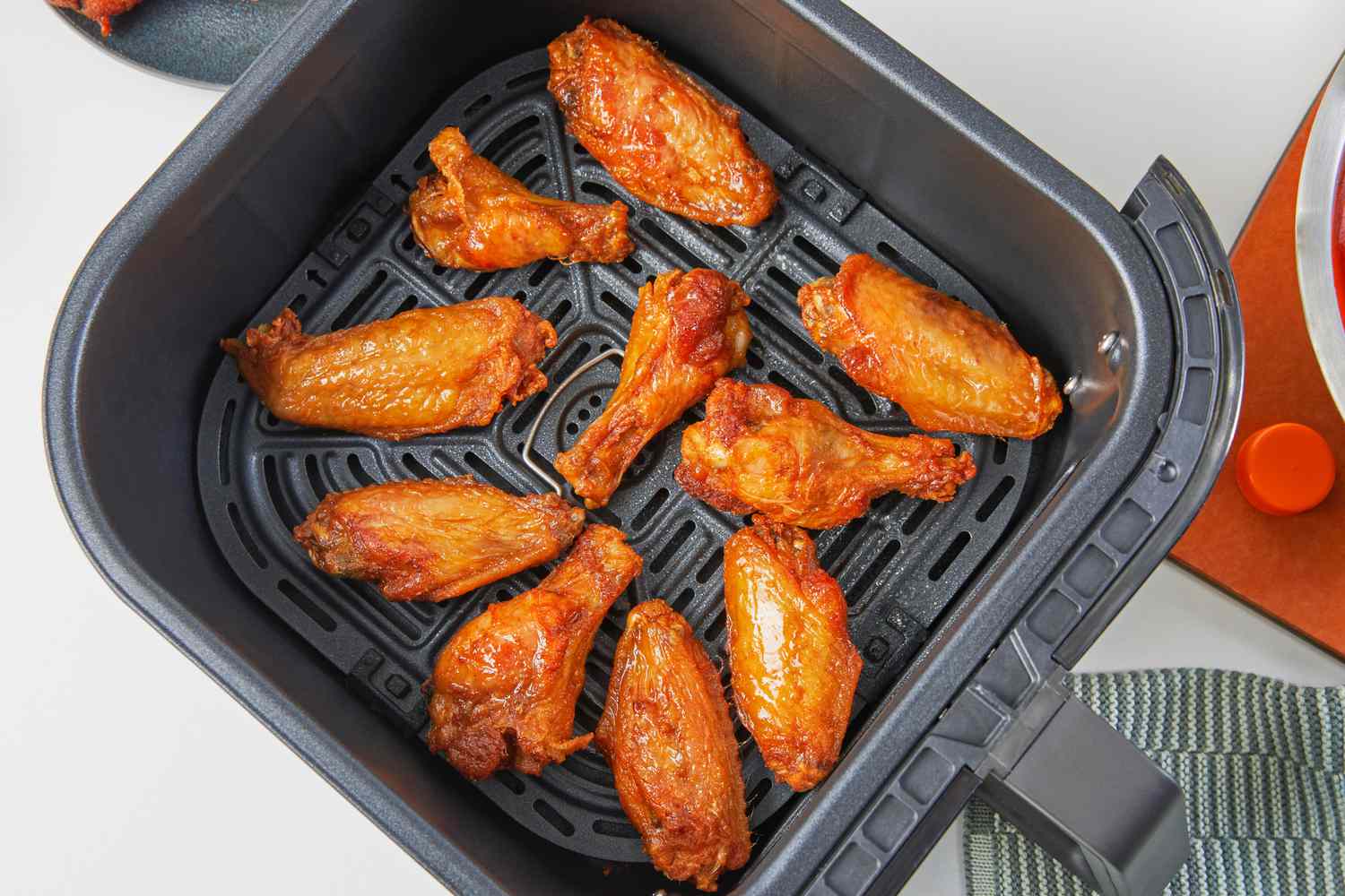 Cooked chicken in the Instant Pot Vortex Plus 6-Quart ClearCook Air Fryer