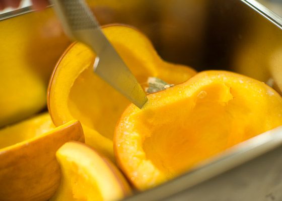 Checking for doneness